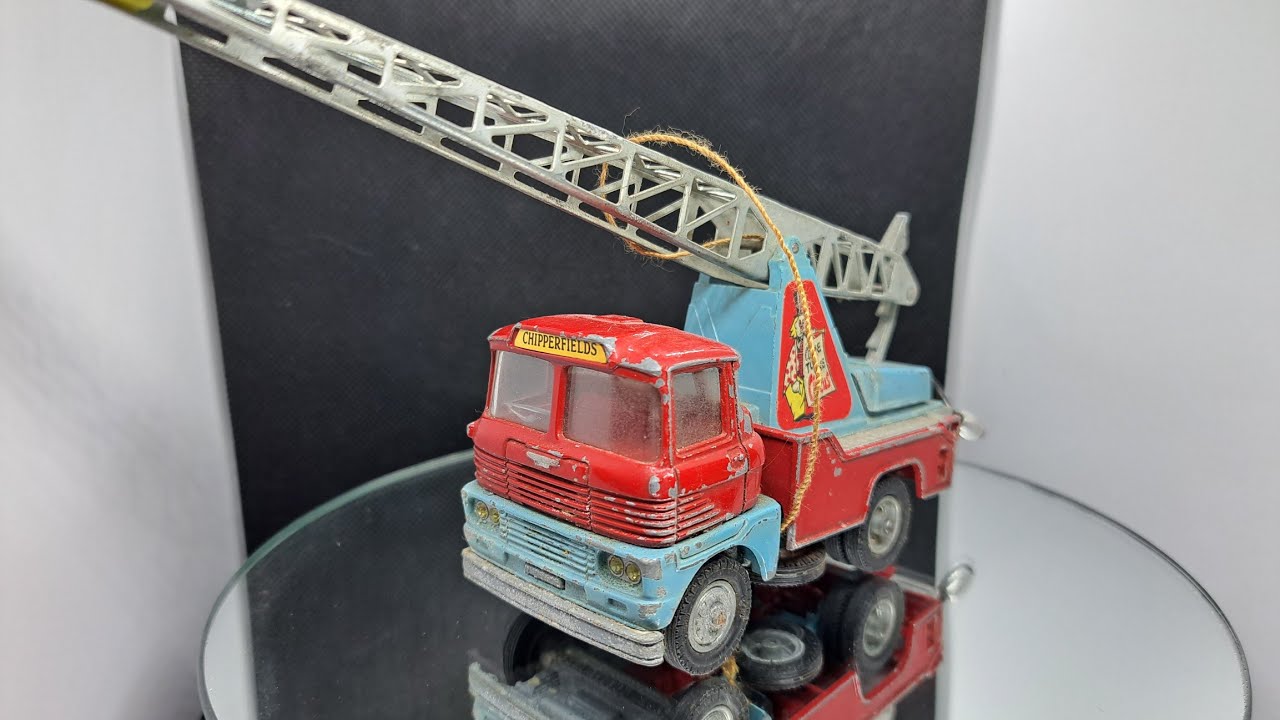 Diecast Restoration Corgi Toys Scammell. Circus crane truck no/144 1969/72