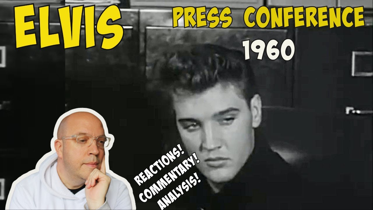 FIRST TIME WATCH REACTION: Elvis Presley - 1960 - HOME FROM ARMY -PRESS CONFERENCE-   REACTION