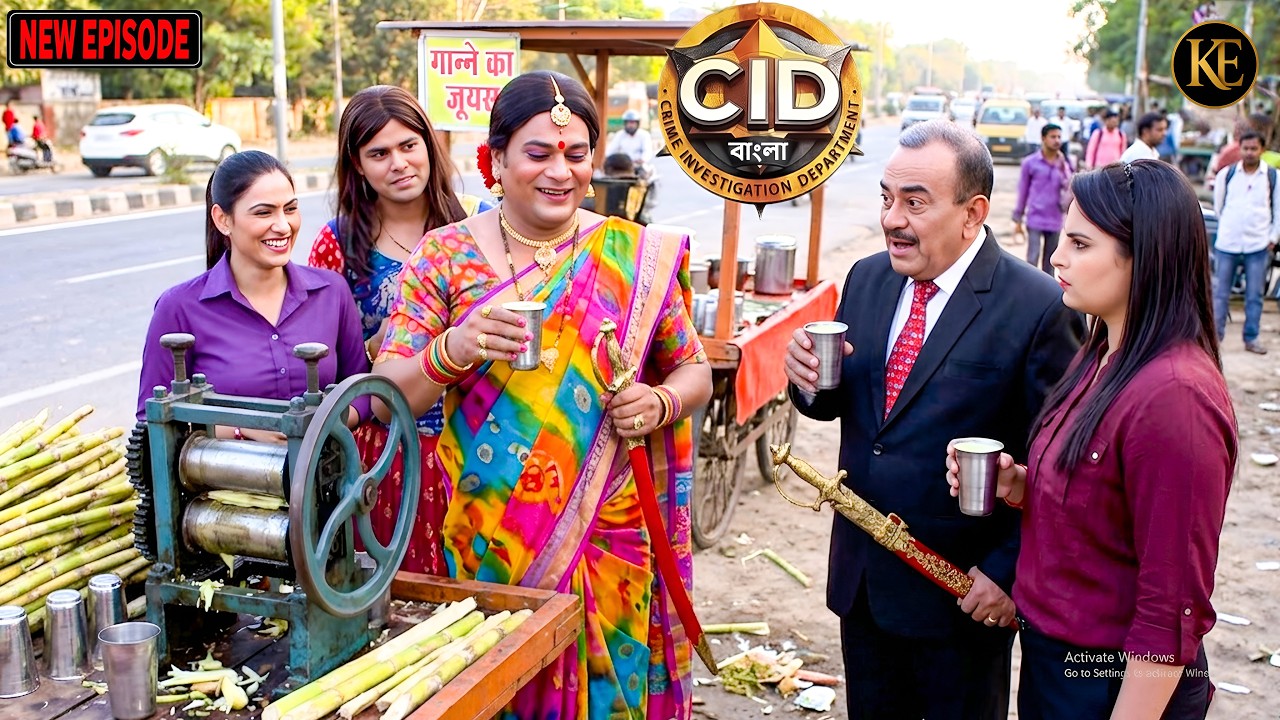 আখের রস খেতে খেতে CID টিম খুনির ওপর নজর রাখছিল।|| CID SEASON 2 || BANGLA 2026