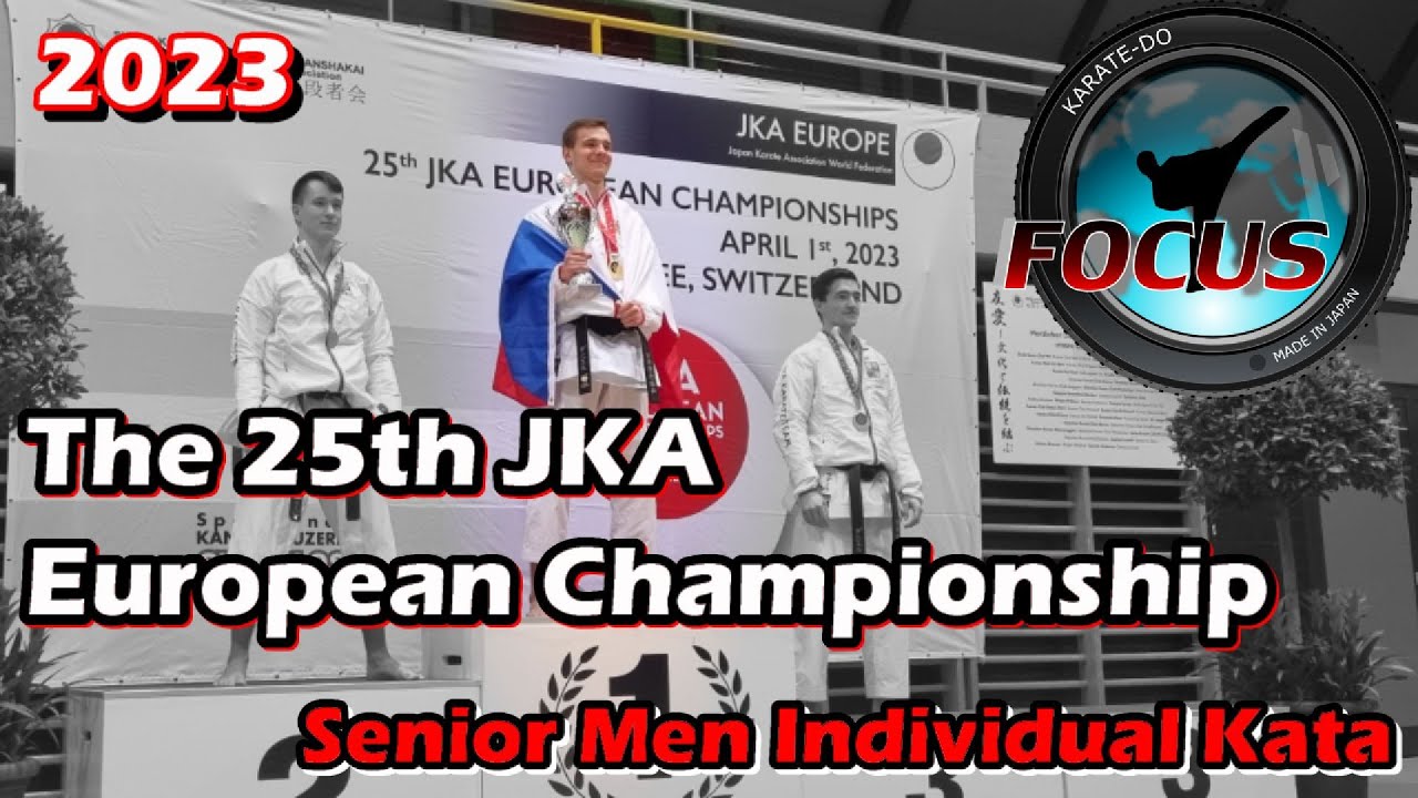 The 25th JKA European Championship - Men Individual Kata