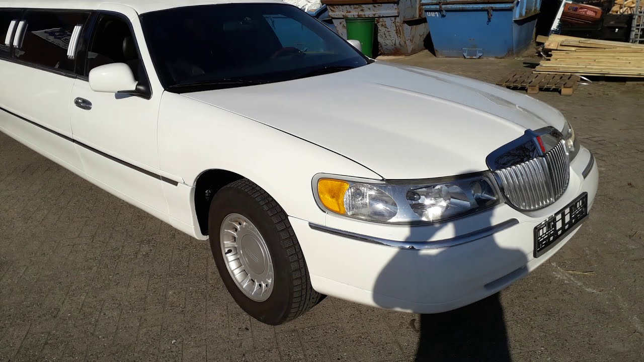 Lincoln Town Car Stretchlimousine Bj 99 aussen und innen 2019