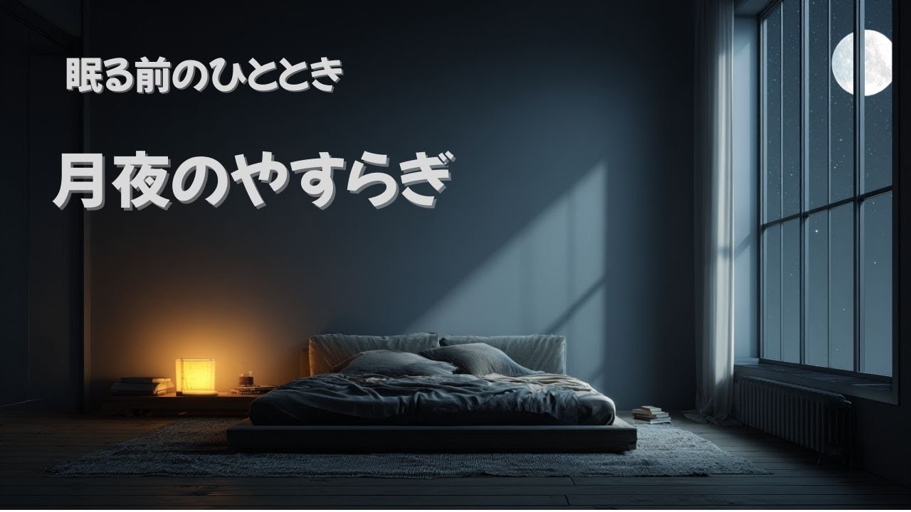 ゆっくり眠る夜｜優しく包まれる睡眠BGM｜心を落ち着けて眠る