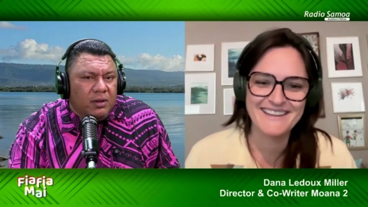 Moana 2 Director - Dana Ledoux Miller (4 DEC 2024)