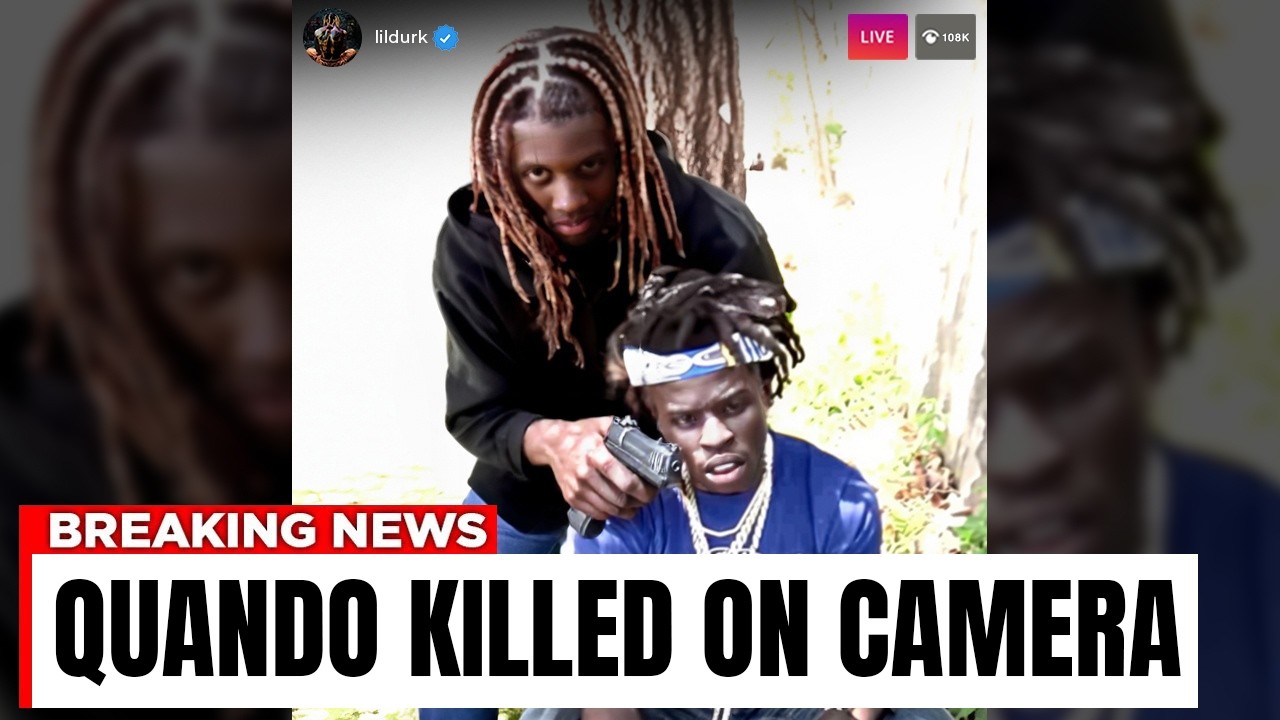 King Von's Affiliates Shooting on IG Live!
