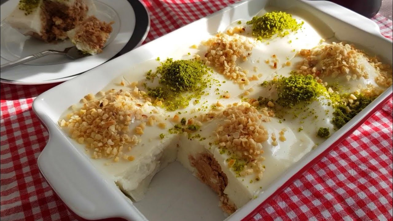 10 DAKIKADA YAPIN HEMEN TÜKETİN ŞAHANE BIR ELMALI SÜTLÜ TATLI 💐👌🏻✅