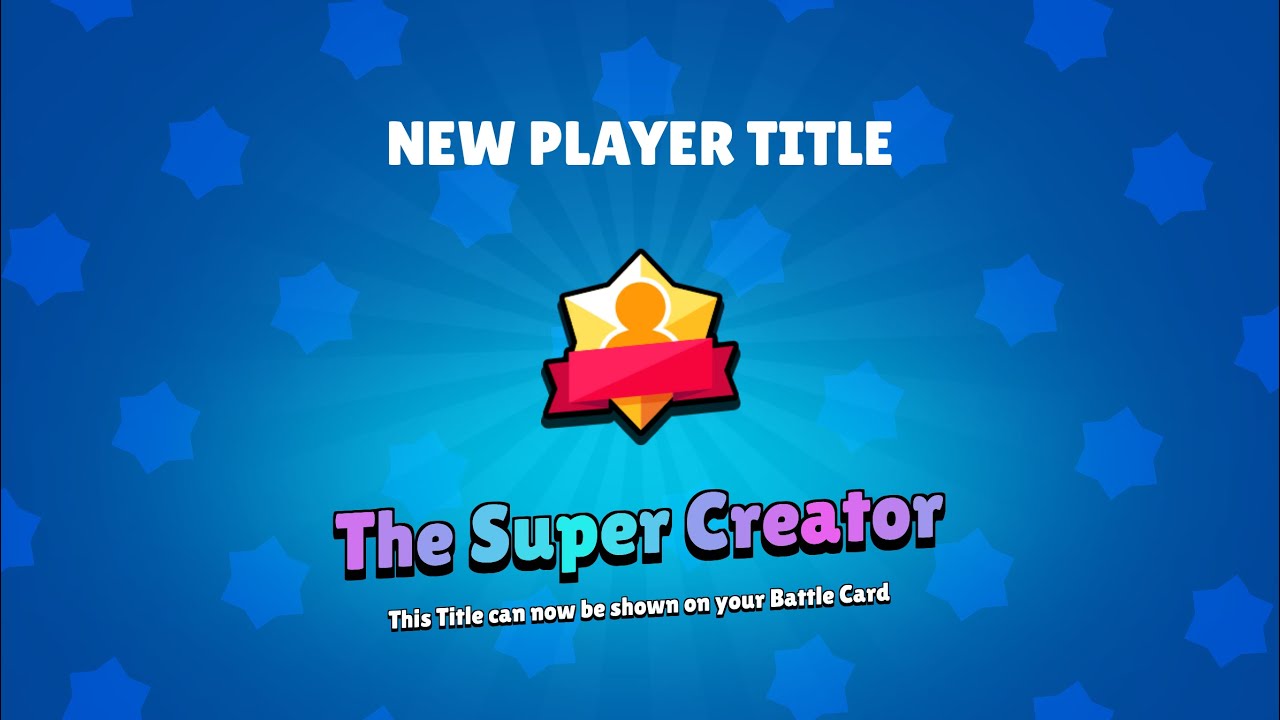 THE SUPER CREATOR