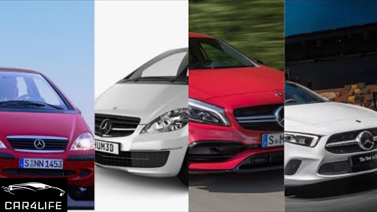 Mercedes Benz A-Class Evolution 1997-2020