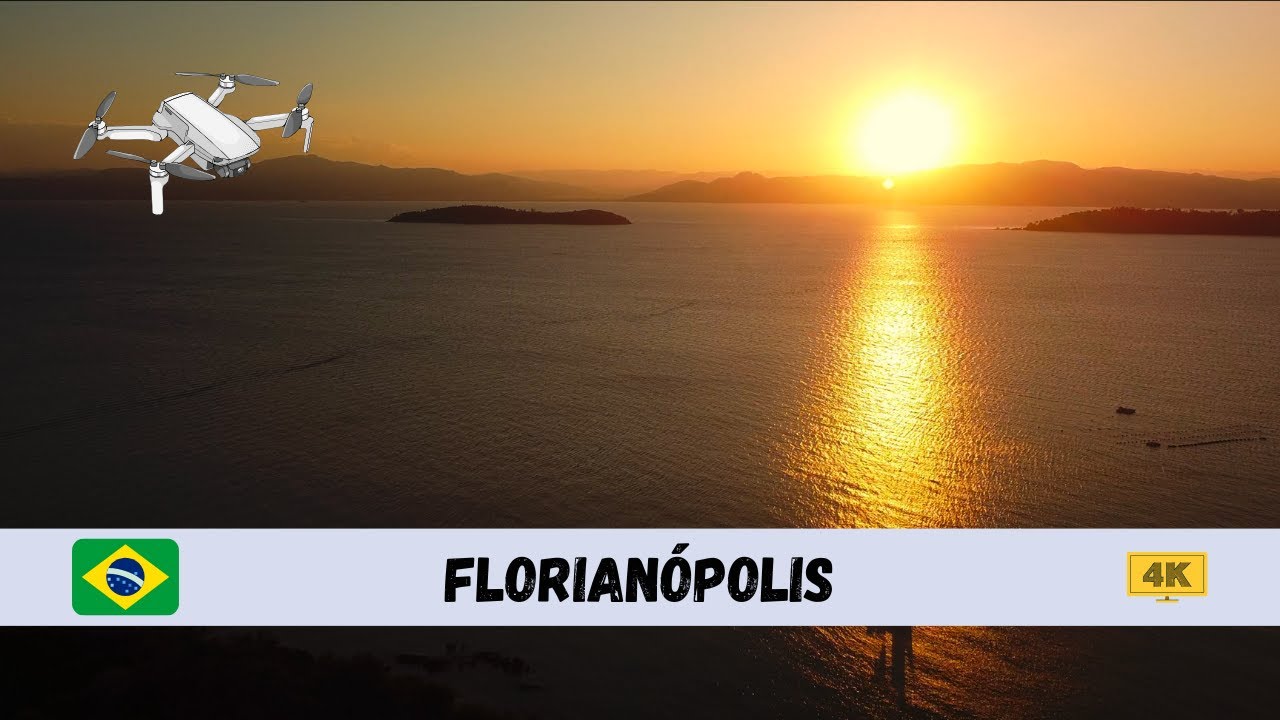 [4K] 🇧🇷 Florian&oacute;polis - by drone 🇧🇷