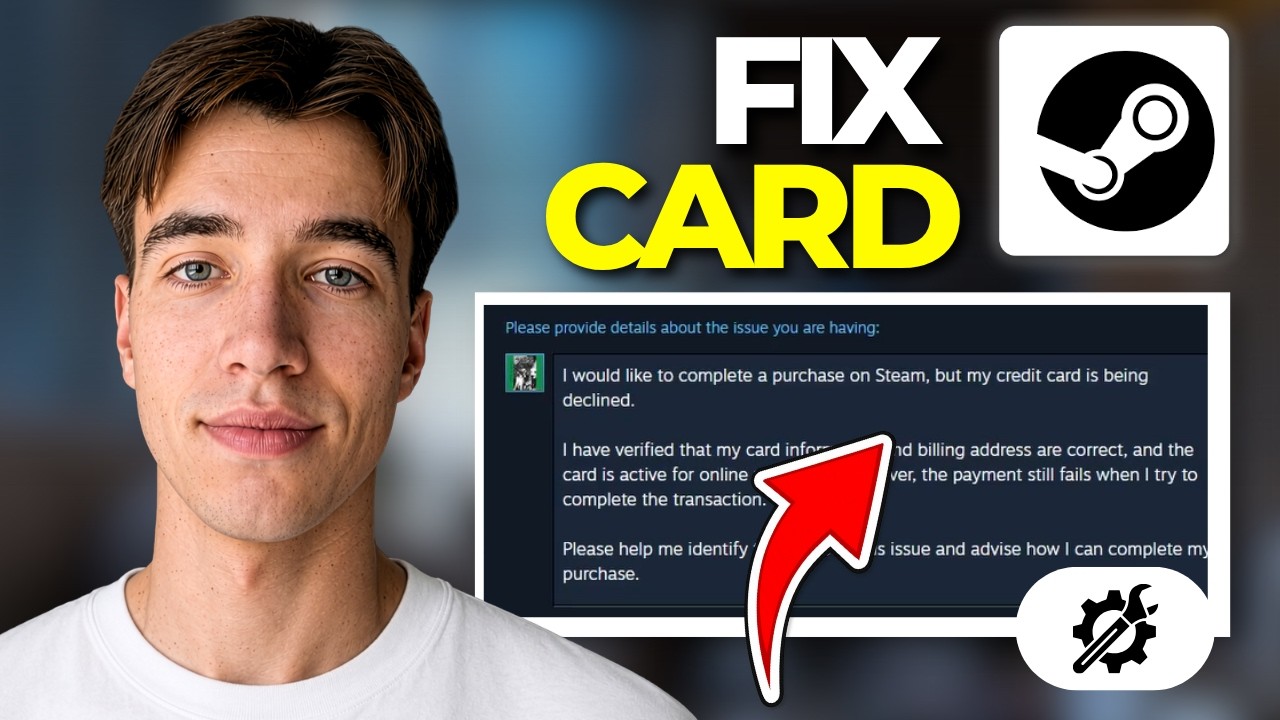 How To Fix Credit Card Information Declined On Steam 2026 | Tutorial 2026