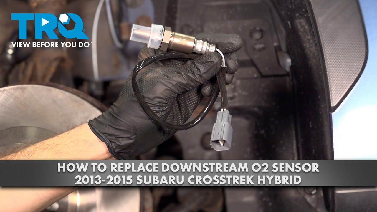 Как заменить нижний кислородный датчик на Subaru Crosstrek Hybrid 2013-2015 годов выпуска