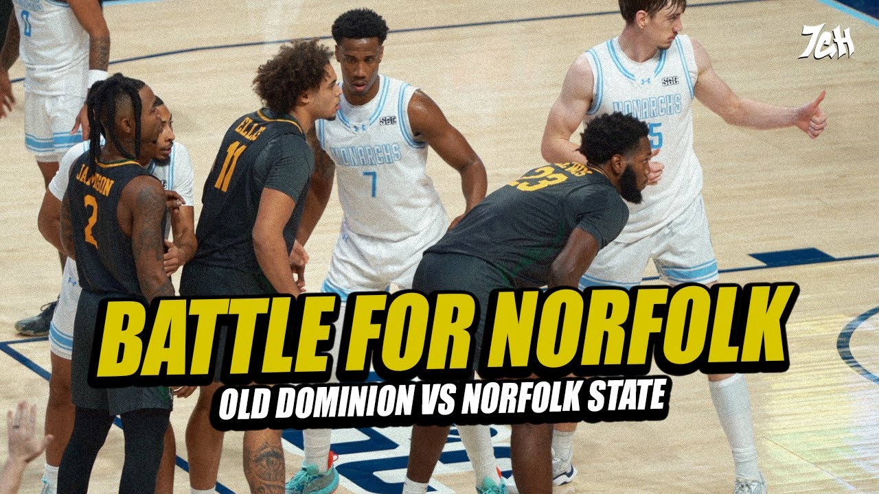 The BATTLE FOR NORFOLK! Old Dominion 🆚 Norfolk State (Highlights)