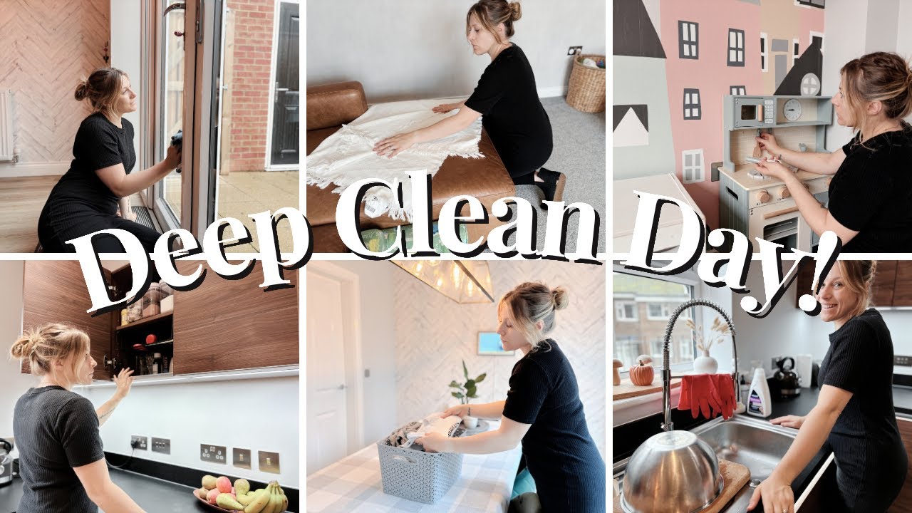 Extreme Deep Cleaning Motivation - Full House Deep Clean - SAHM Motivation