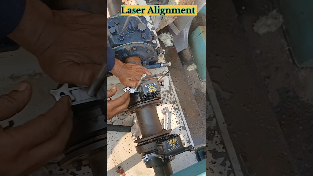 Laser Alignment procedure #laser #alignment #jhalaksoni #pump