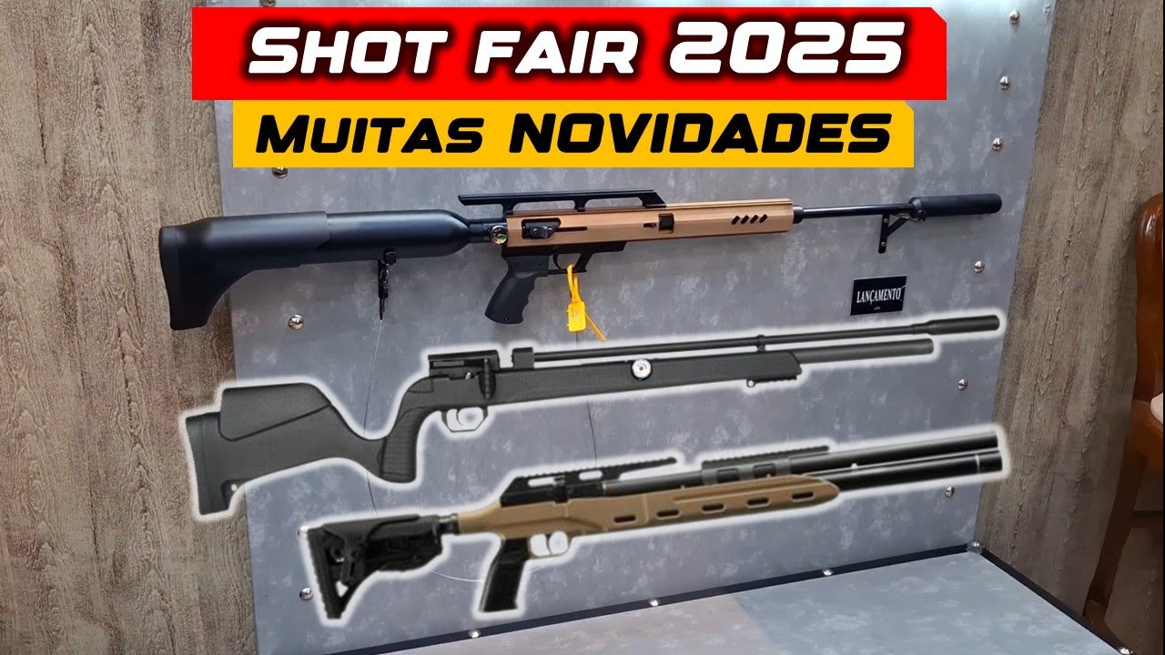 SHOT FAIR 2025 - PCP CUSTOM , TAURUS, GLOCK E MUITO MAIS !