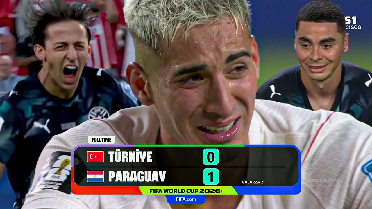 Turkey vs Paraguay 0-1 Highlights | Paraguay vs T&uuml;rkiye | FIFA WC 2026 | Resumen Paraguay vs Turqu&iacute;a