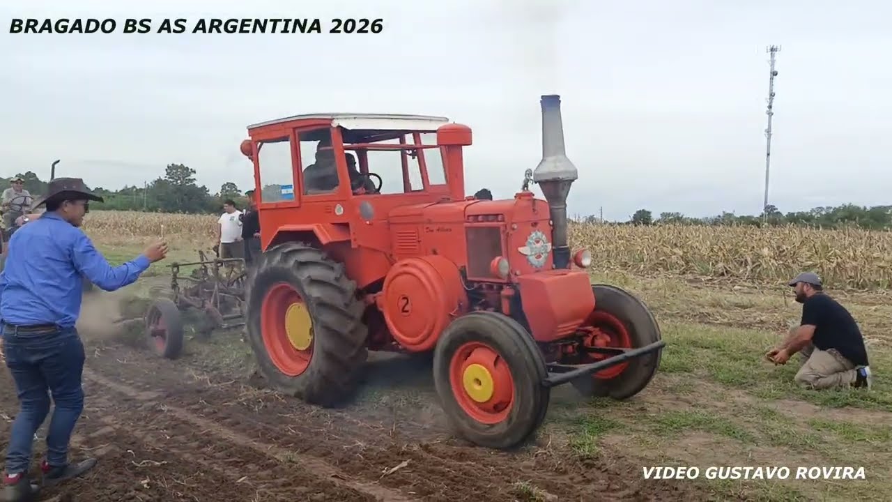 10 FIESTA DE LA MAQUINARIA ANTIGUA EN BRAGADO BS AS ARGENTINA 2026