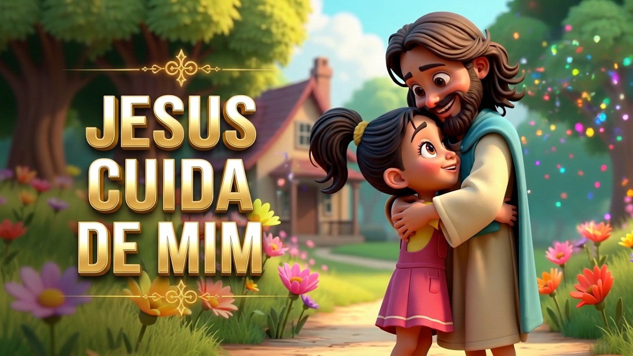 JESUS CUIDA DE MIM | Música Infantil Gospel | Música para Crianças