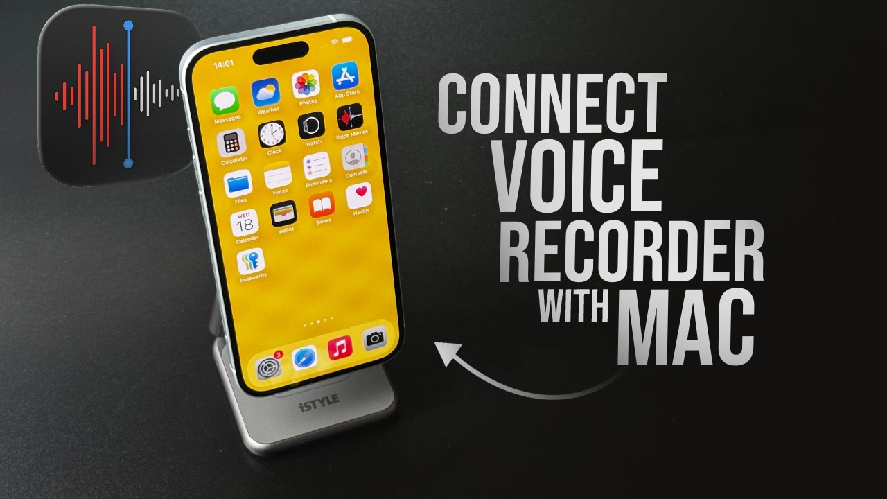 How to Attach iPhone Voice Recorder with Macbook (explained)