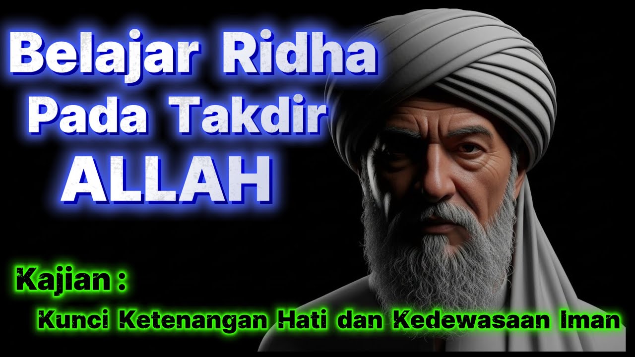 Belajar Ridha pada Takdir ALLAH | Kunci Ketenangan Hati dan Kedewasaan Iman