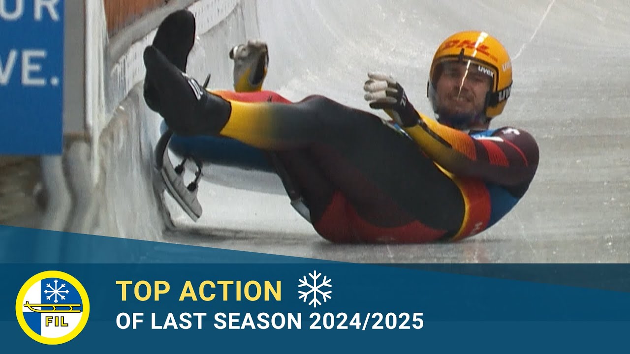 Most Thrilling Luge Moment of the 2024/25 Luge Season | Pure Speed, Crashes & Adrenaline! 🛷❄️