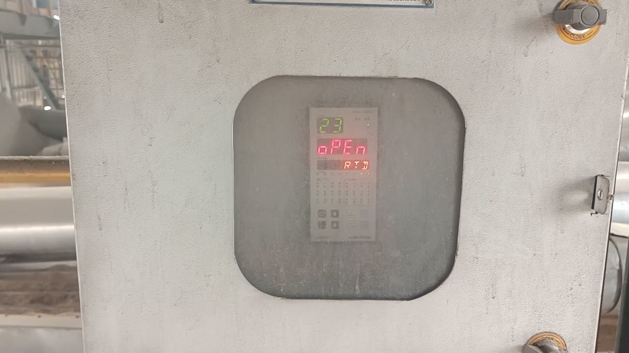 Thermocouple installed for Metal temperature show to redient superheater by Temperature scanner 