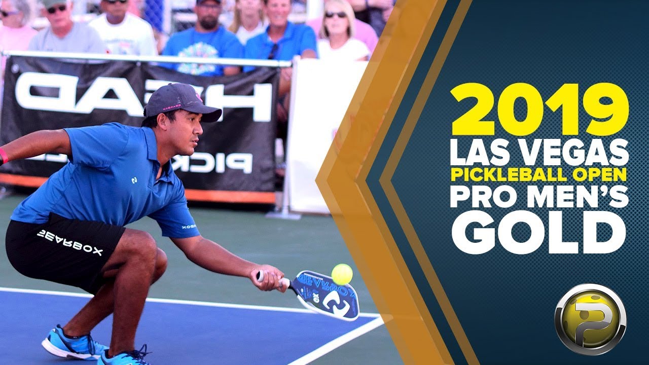 Pro Men's GOLD Medal Match from the 2019 Las Vegas Pickleball Open