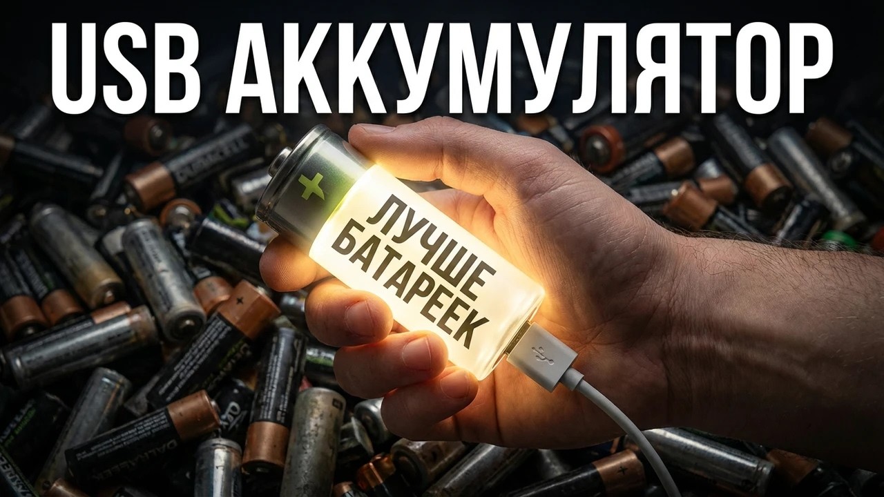 Плюсы и минусы Li-ion 1.5V Аккумуляторов - про АА и ААА Батарейки можно забыть.