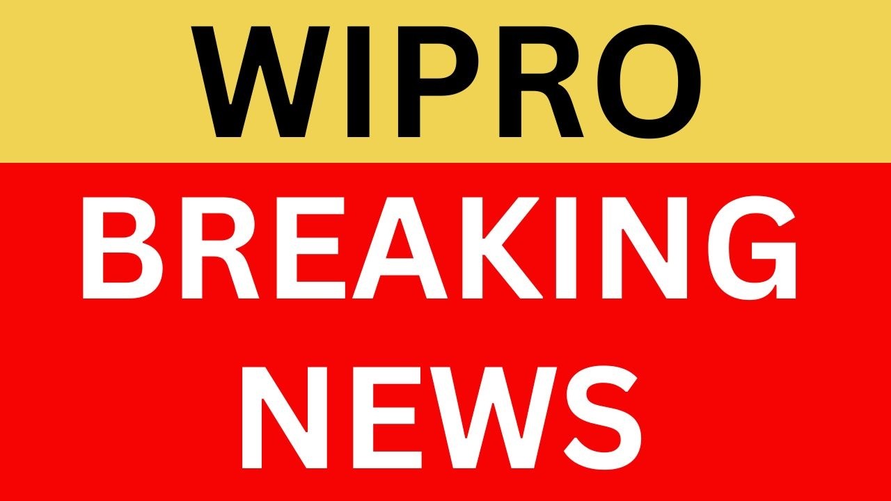 Wipro Latest News | Wipro Share News | Wipro Breaking News | Wipro News Today | Wipro Buyback