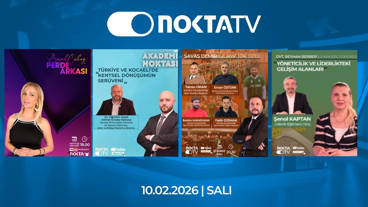 Nokta TV Canlı Yayını | 10 Şubat 2026 | Salı | #CanlıYayın