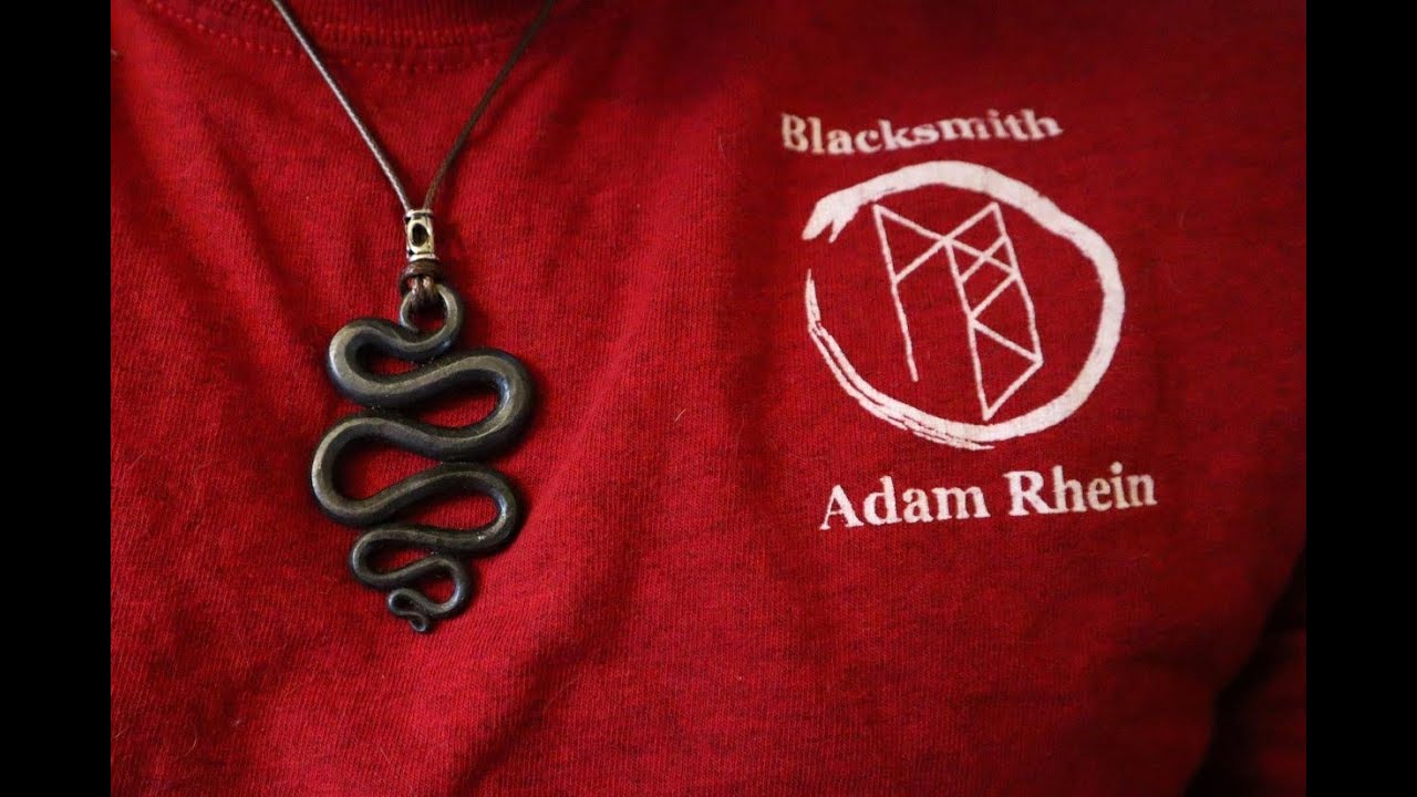 Blacksmithing ~ Forging a Serpentine Necklace