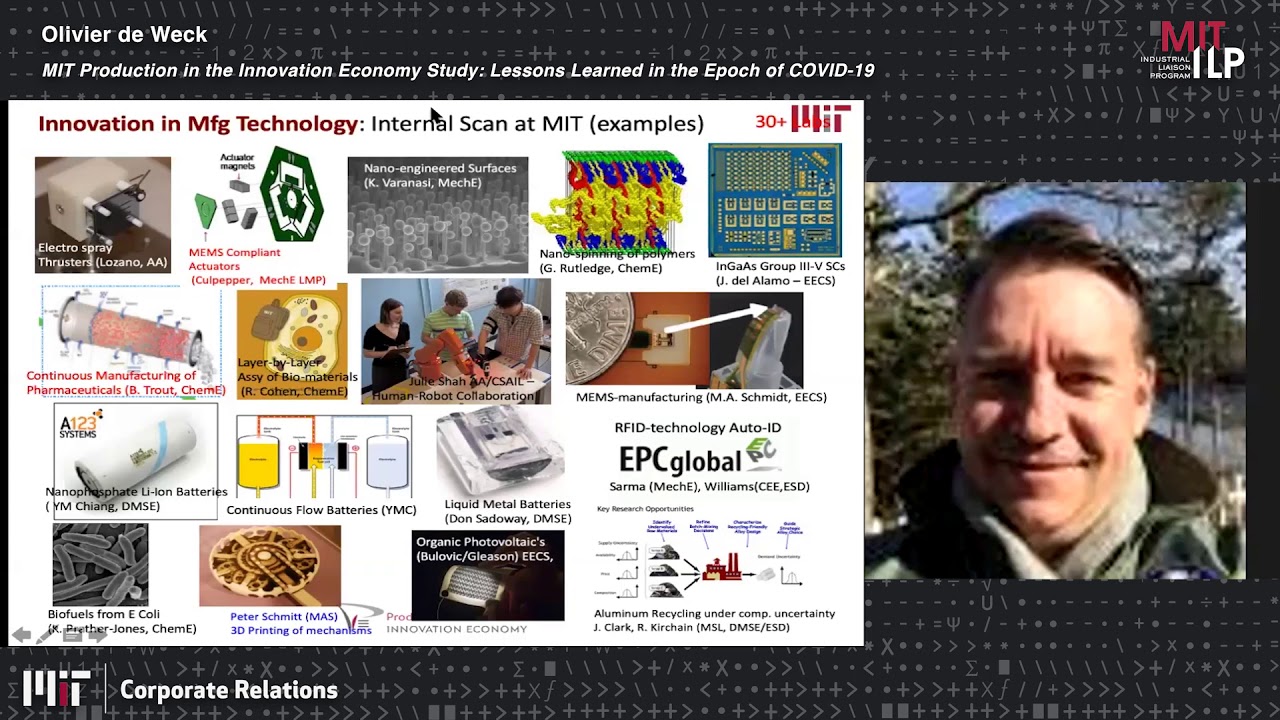 2020 Future of Manufacturing - Olivier de Weck