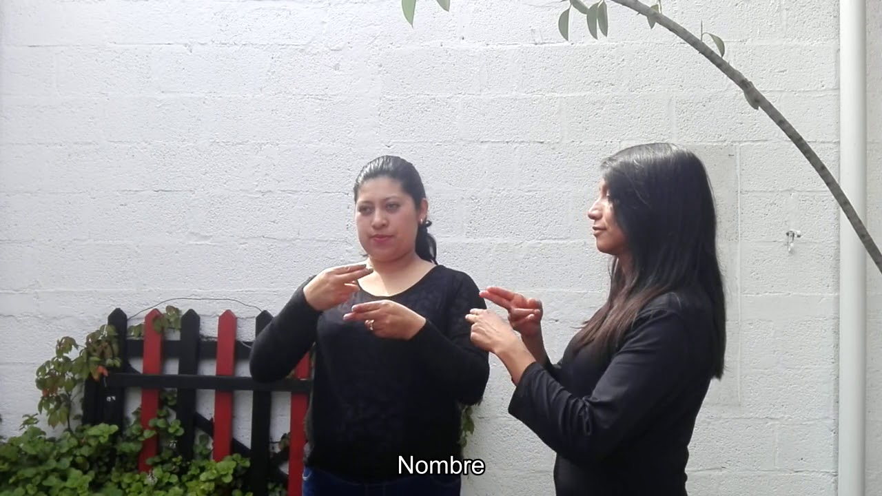 N1 - Lección 3: ¿Cuál es tu nombre? - Lengua de señas CUNOC