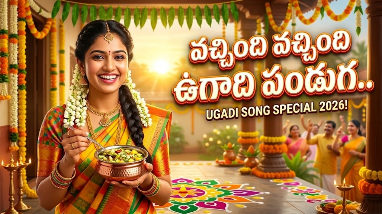 వచ్చింది వచ్చింది ఉగాది పండుగ | Ugadi Special Song 2026 | Ugadi Songs Telugu