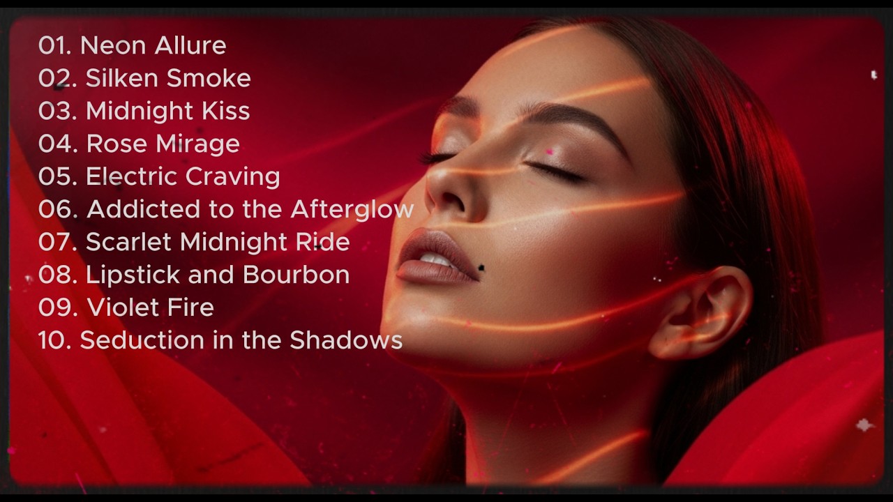 Sensual Red Light Fashion Shoot  Glamorous Editor