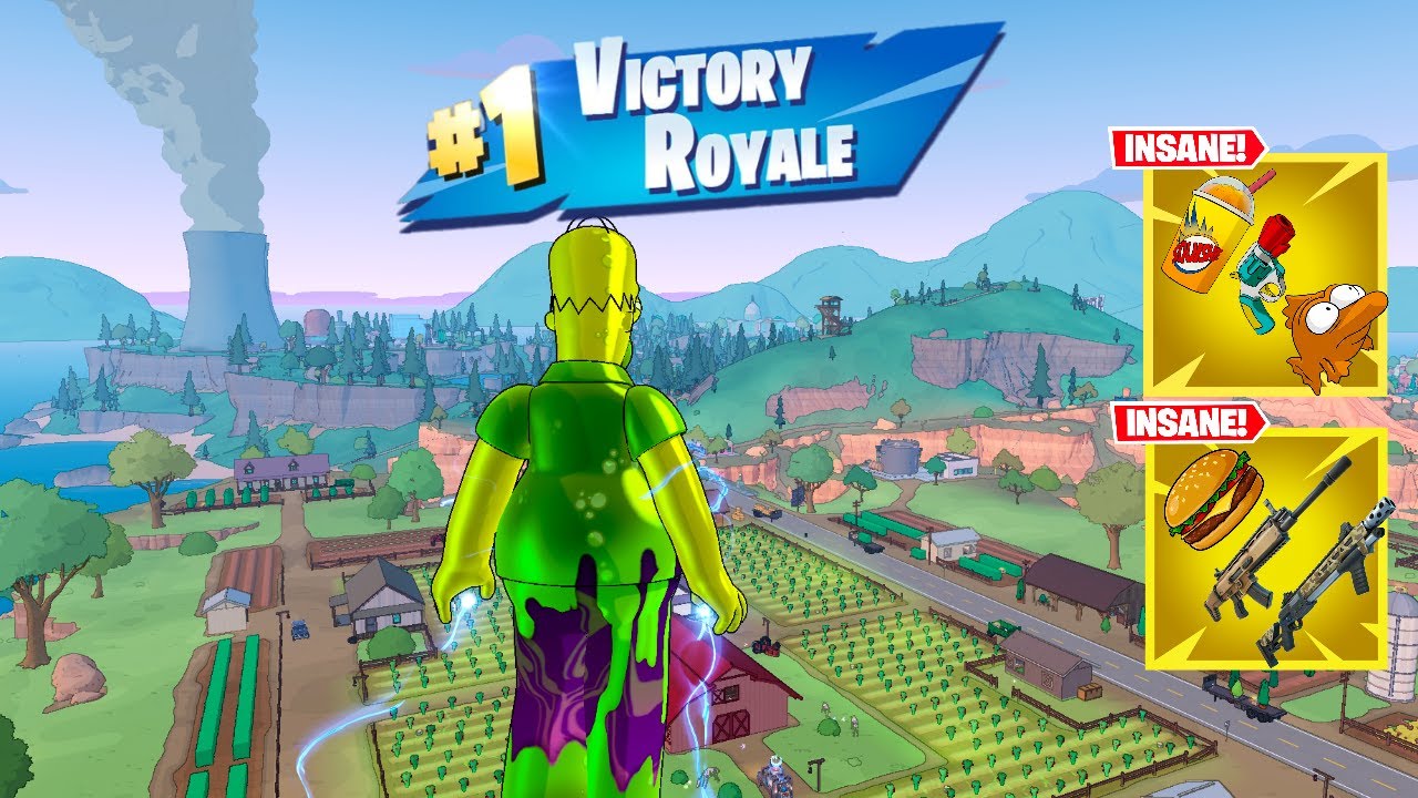 83 Kill Solo Vs Squads Wins Gameplay Full Game (Fortnite Simpsons Ps4 Controller)