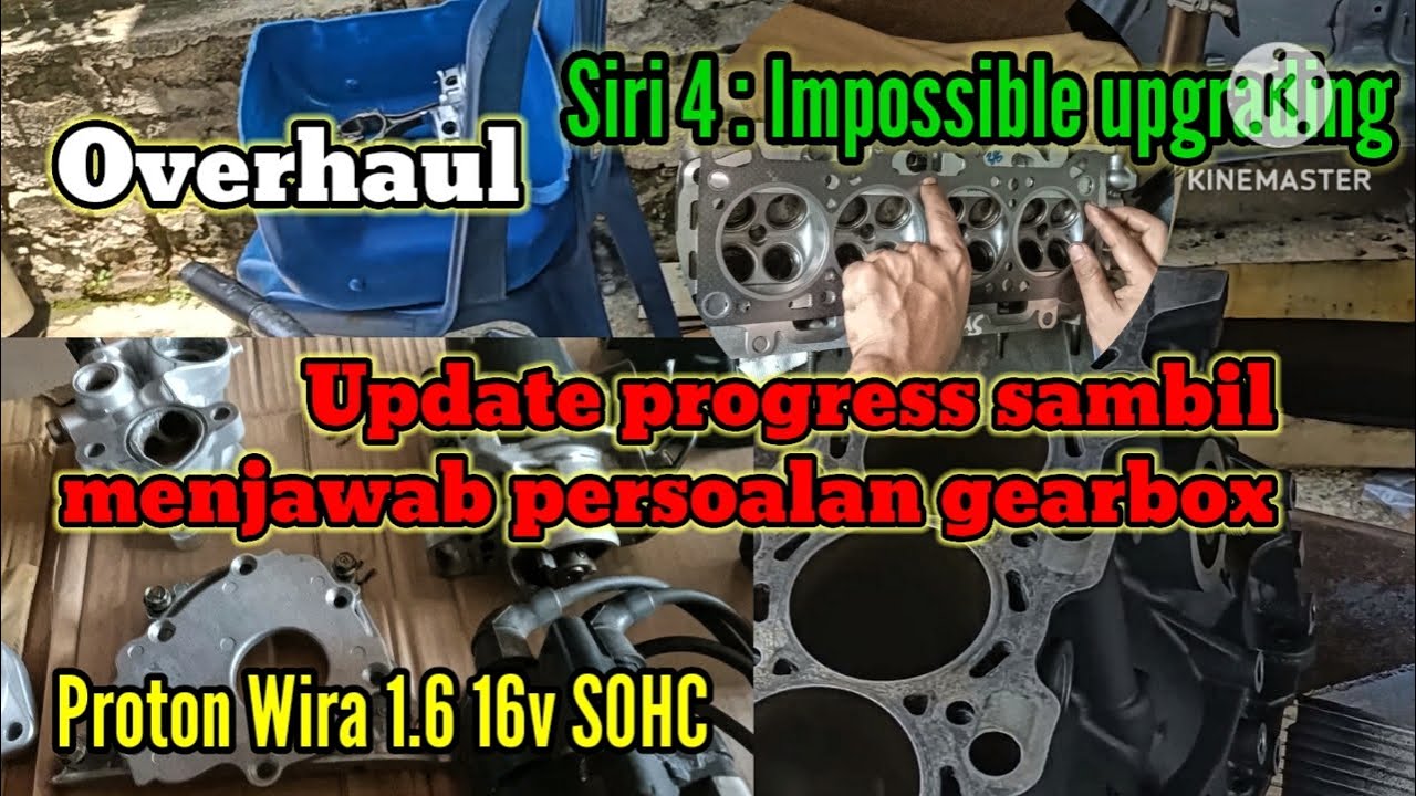 Proton wira 1.6 4g92 | Siri 4 Boleh tak upgrade head 4g13, 15 ke 4g92