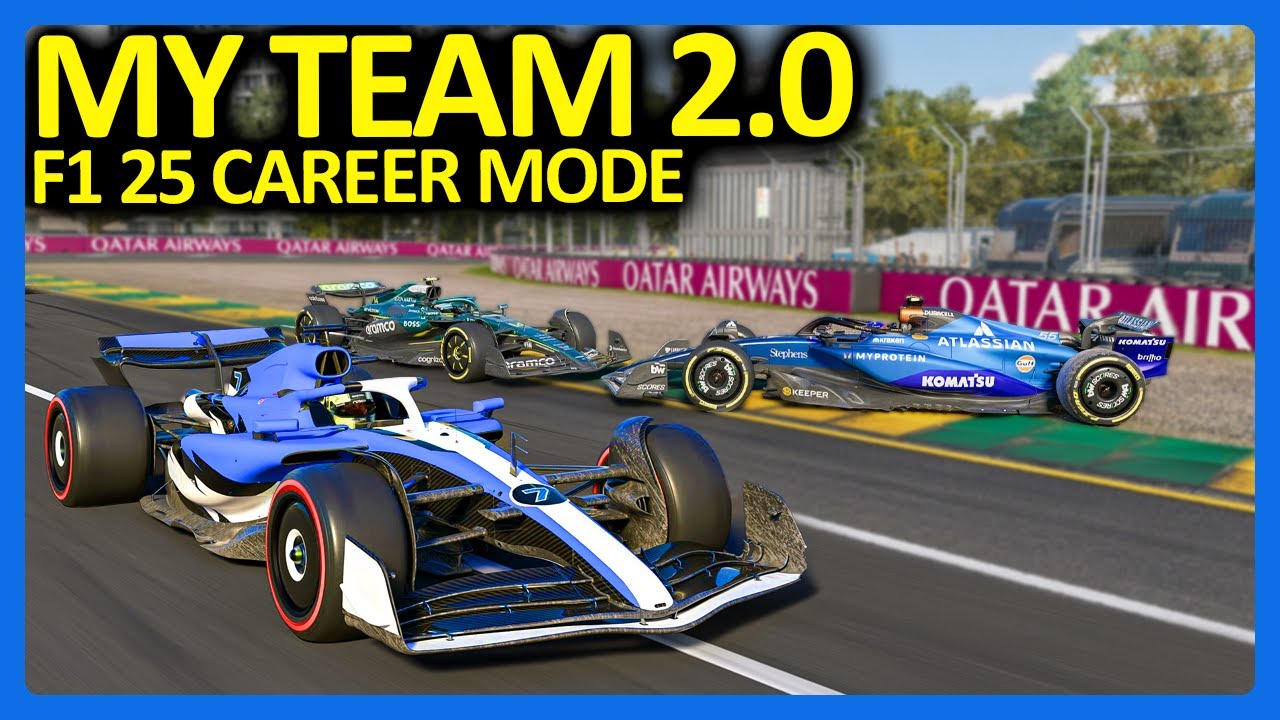 F1 25 My Team 2.0 Career : Building My Custom F1 Team!! (F1 25 Part 1)