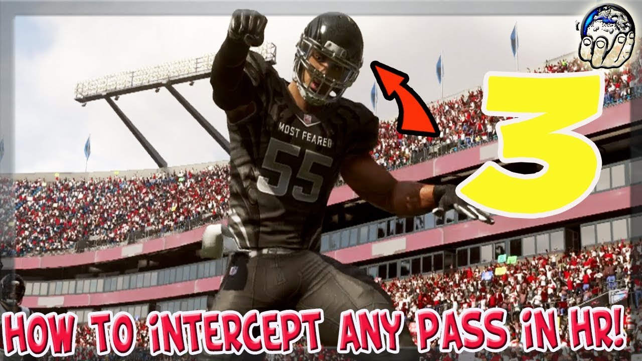 How To Intercept Any Pass In Madden 19 House Rules Mode! BEST Lurk in Madden 19! Madden 19 Gameplay3
