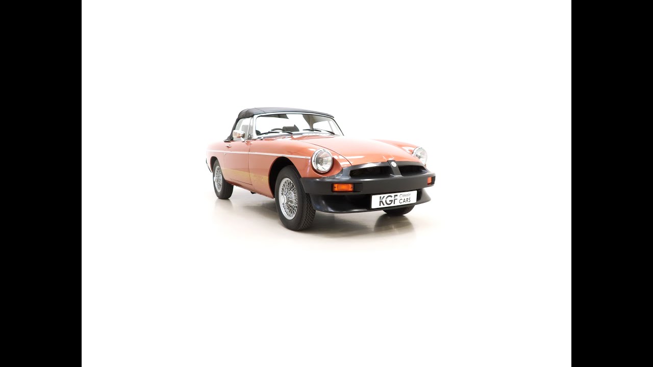 One of 420 Limited Edition Cars The MGB Bronze Roadster LE with 14,290 Miles - SOLD!