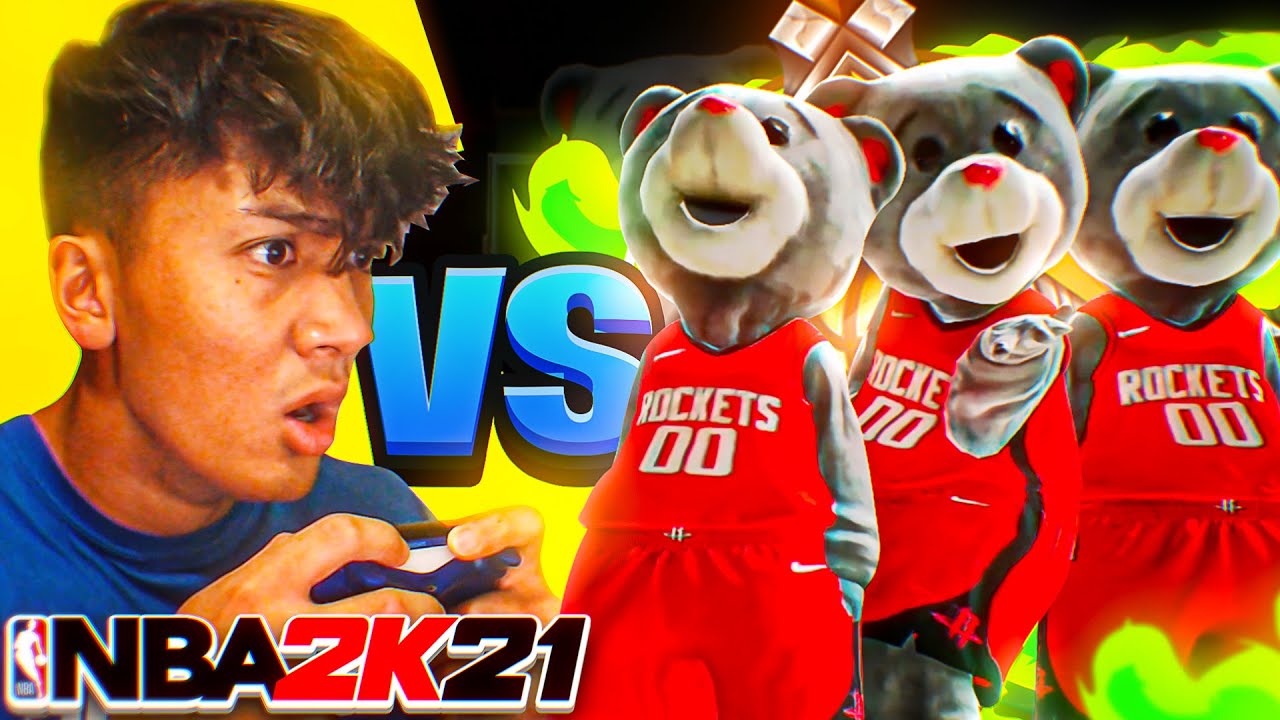 THREE MASCOTS PULLED UP ON ME IN THE COMP STAGE...