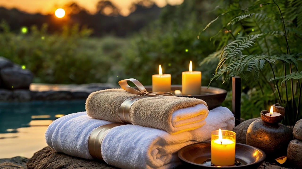 Relaxing Spa Music 🌼 Stop Overthinking Tonight, Deep Stress Relief & Insomnia Healing Music