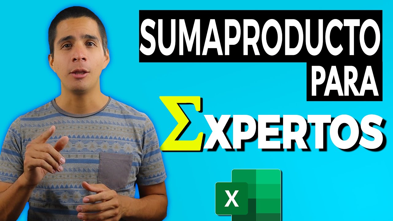 Tutorial AVANZADO 🤓 Función SUMAPRODUCTO con Condiciones en Excel