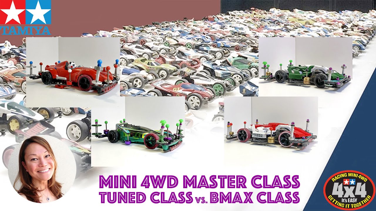Tamiya Mini 4WD - Master Class: Tuned Class vs. BMAX Class
