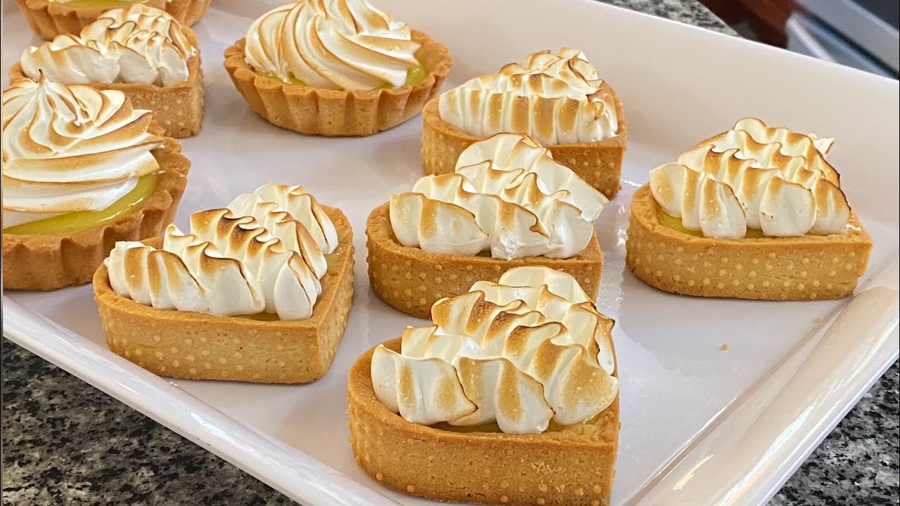 Tartelette au citron //DZ// تارتلات بالليمون بشكل جديد أحسن من تاع المحلات ذوقا و شكلا