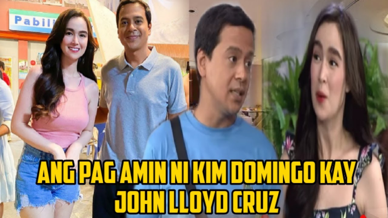 KIM DOMINGO MAY INAMIN TUNGKOL SA KANILA NI JOHN LLOYD CRUZ
