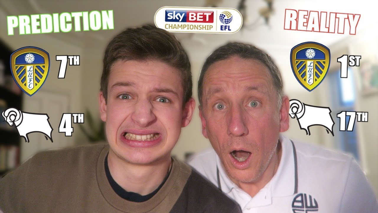 REACTING to our Championship PREDICTIONS 2019/20 *GONE WRONG*