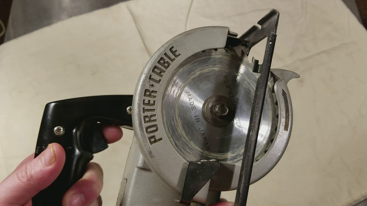 Porter-Cable 314 Worm Drive 4-1/2