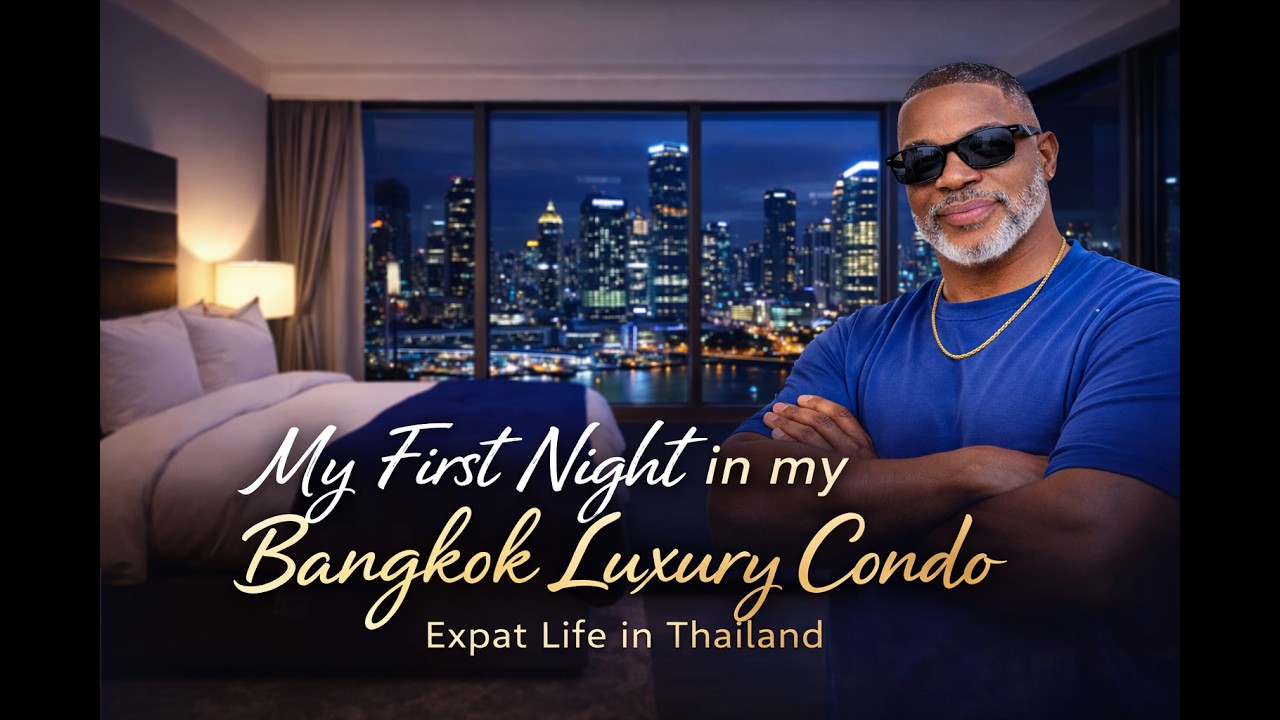 My First Night in my Bangkok Luxury Condo 🇹🇭 | Expat Life in Thailand
