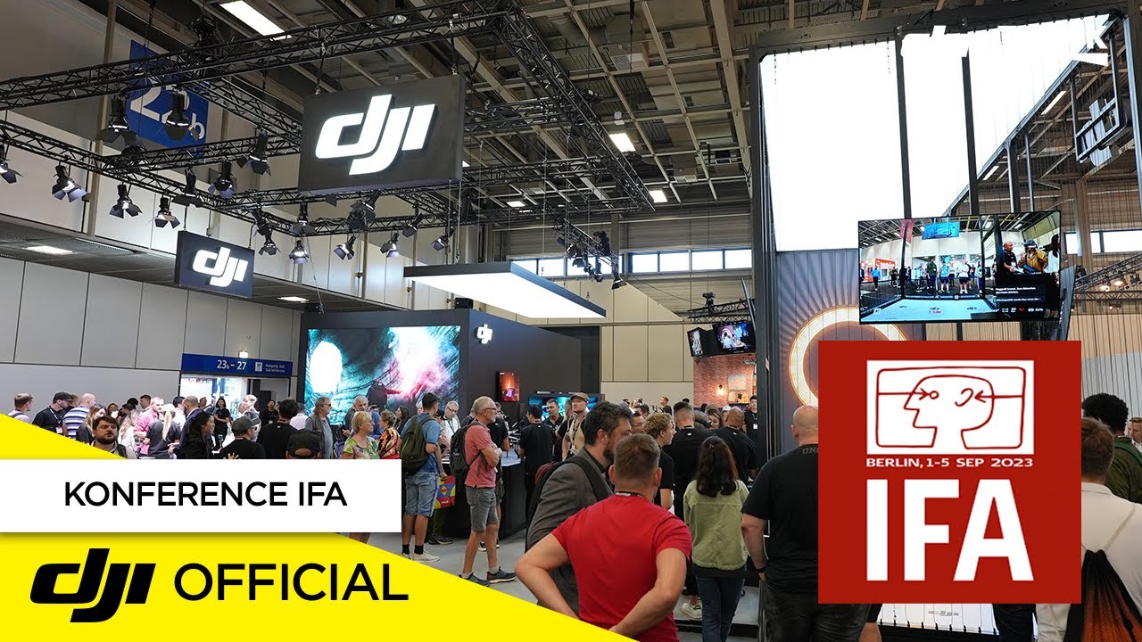 IFA Berlin 2023 a st&aacute;nek DJI OFFICIAL!