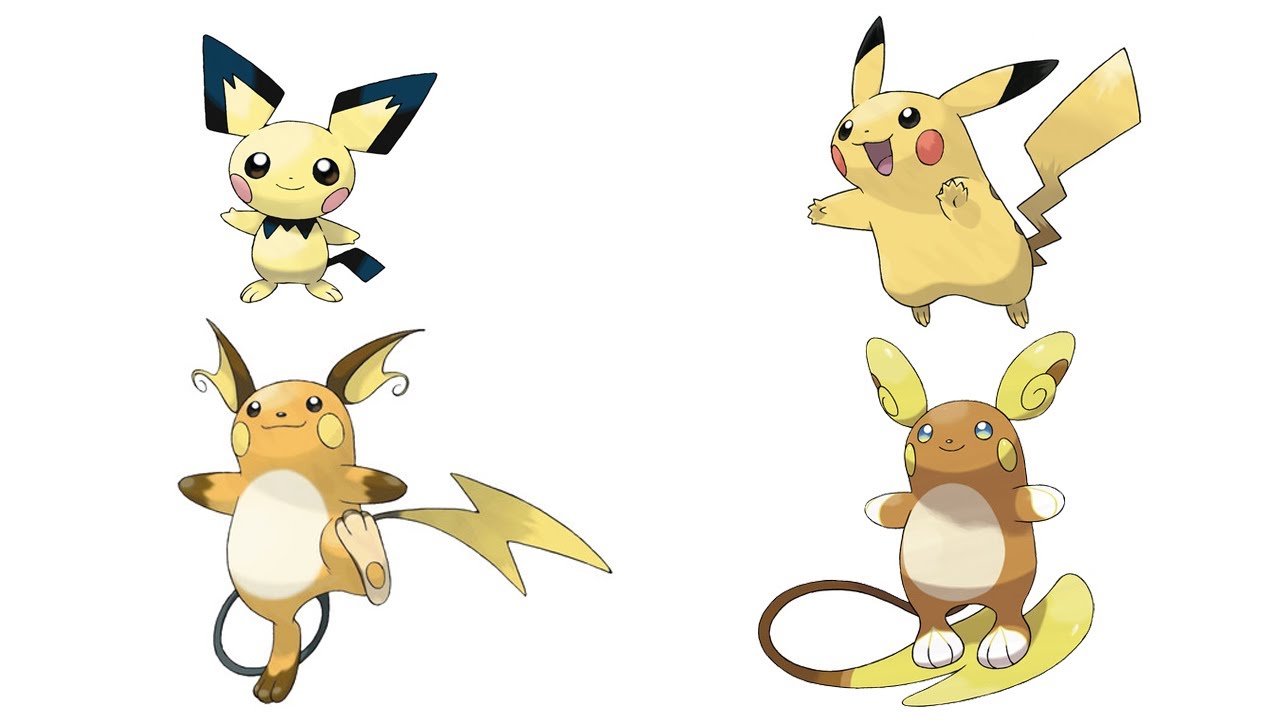 Nicknames For Pichu/Pikachu/Raichu